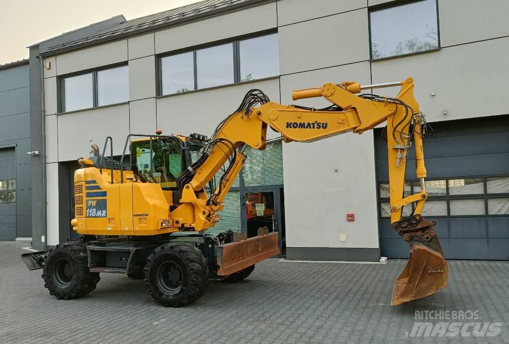Komatsu PW118 MR-11 Wielgraafmachines