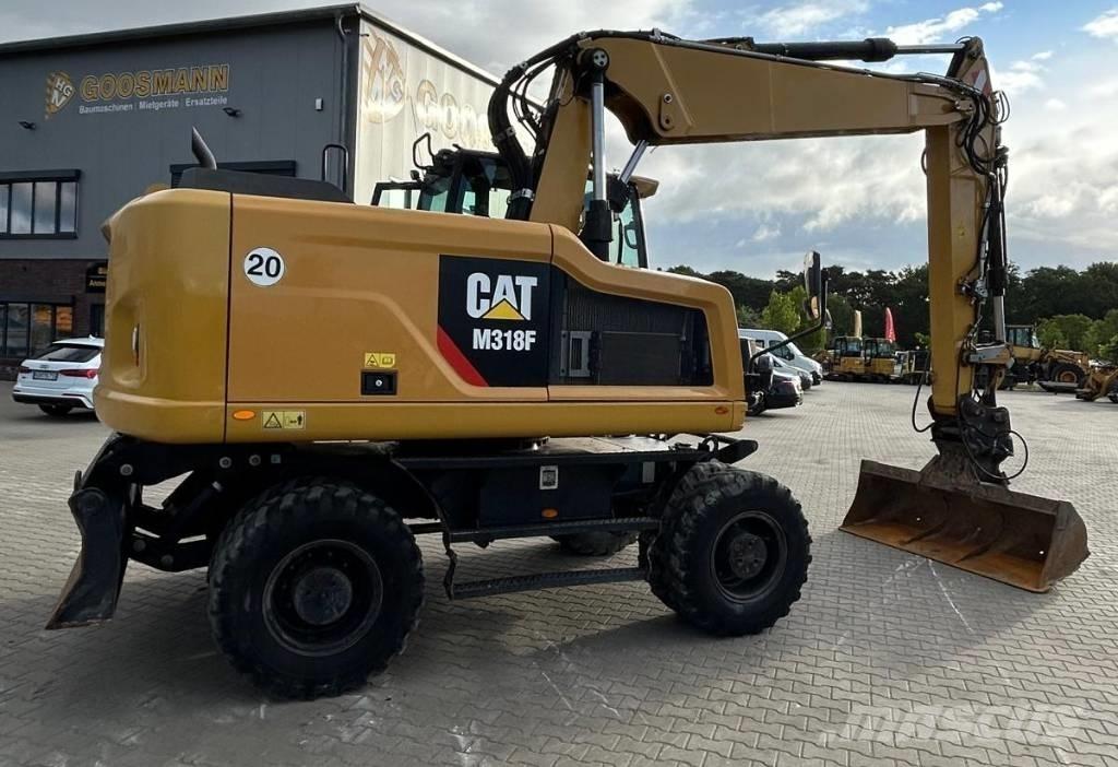 CAT M 318 F Wielgraafmachines