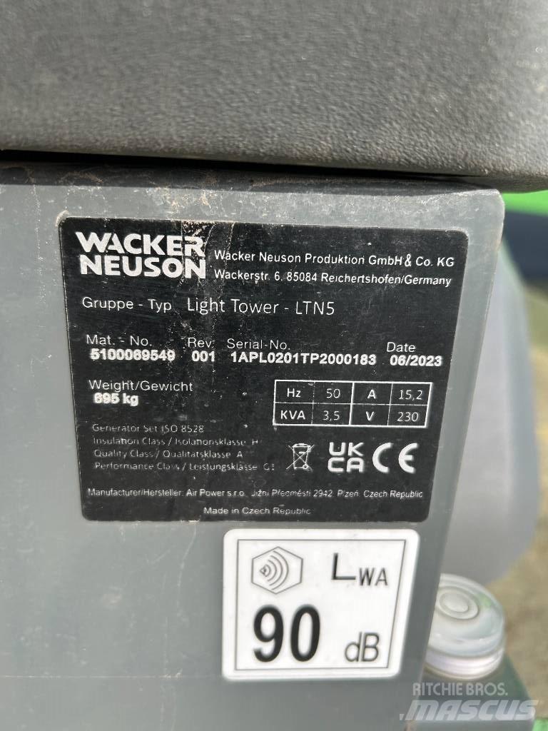 Wacker Neuson LTN 5 Mobiele lichtmasten