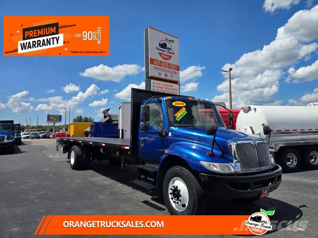 International MV607 Platte bakwagens