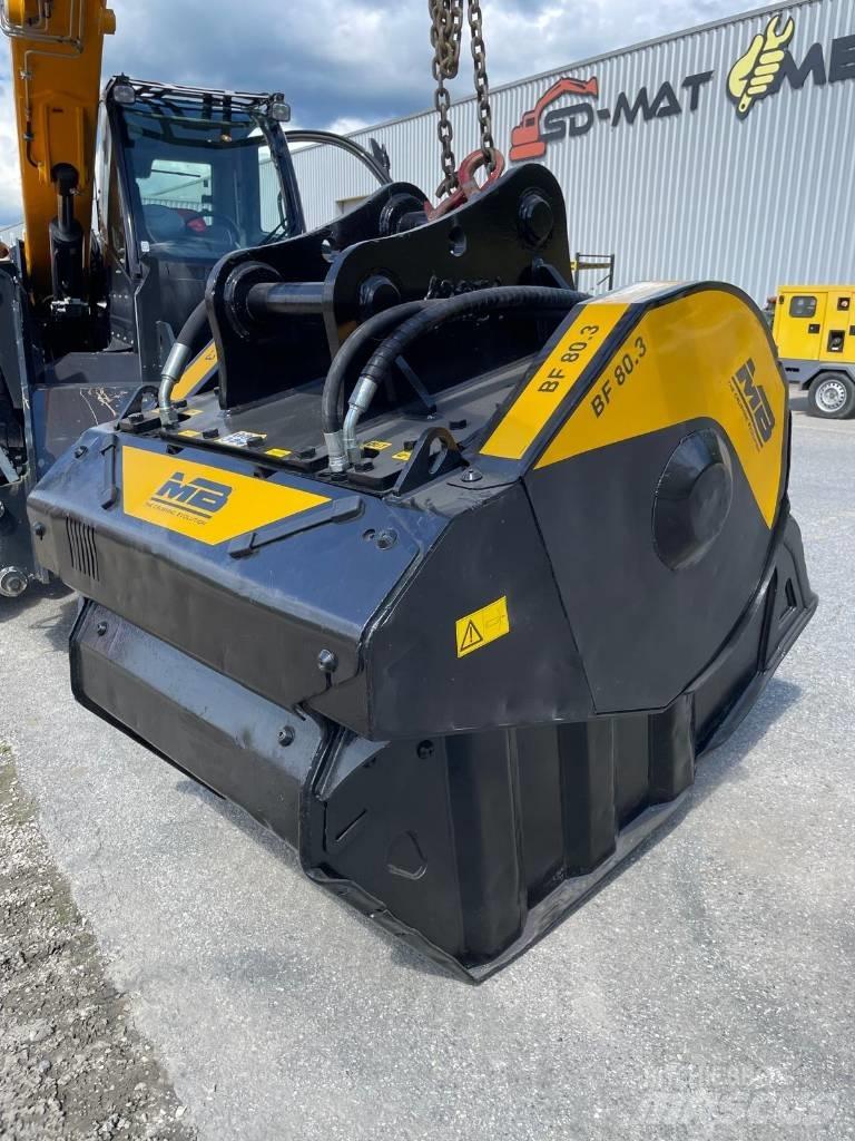 MB Crusher BF 80.3 Frezen / Slijpmachines
