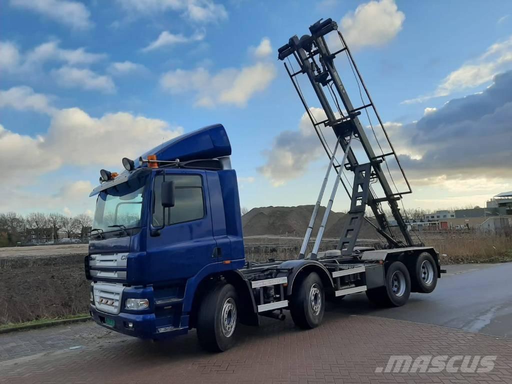 DAF cf85.480 8x2 Vrachtwagen met containersysteem