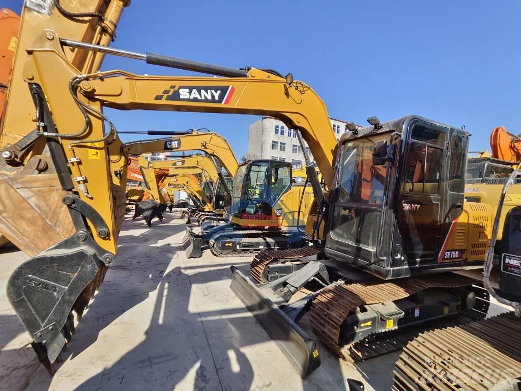 Sany SY 75 C pro Rupsgraafmachines