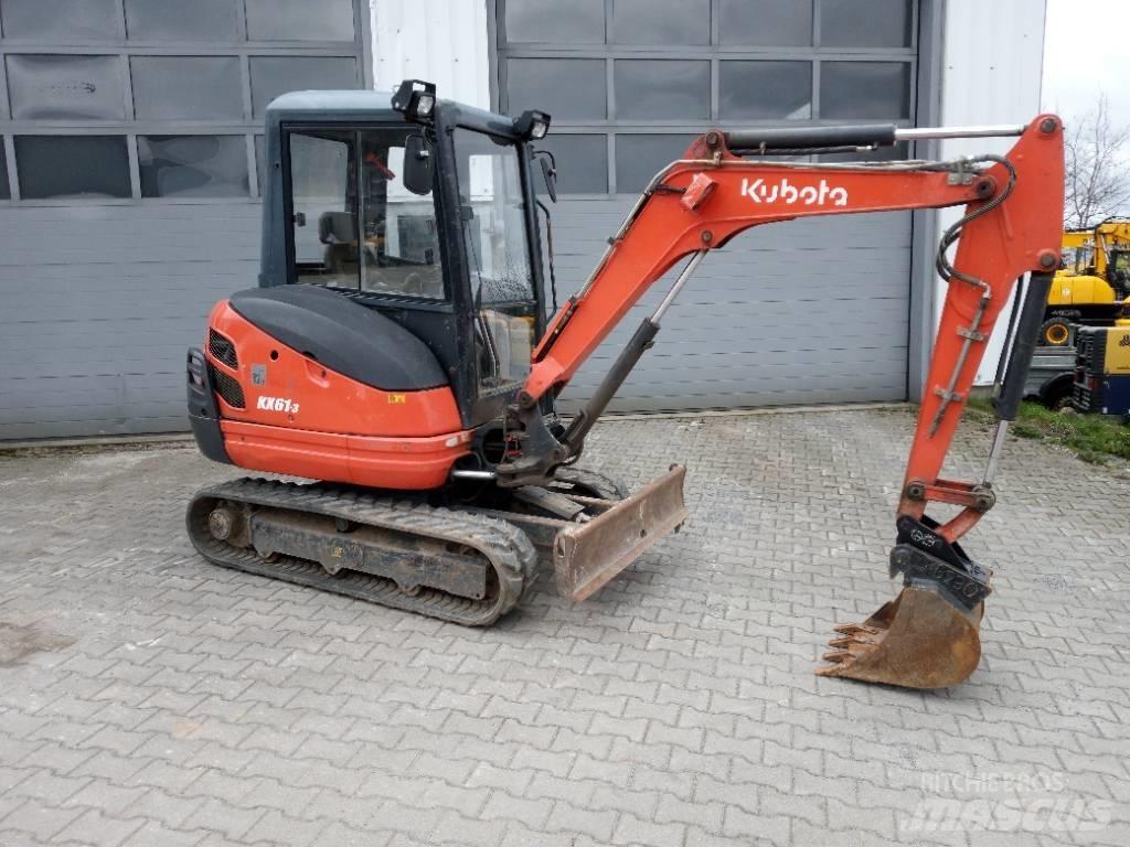 Kubota KX 61-3 Minigraafmachines < 7t