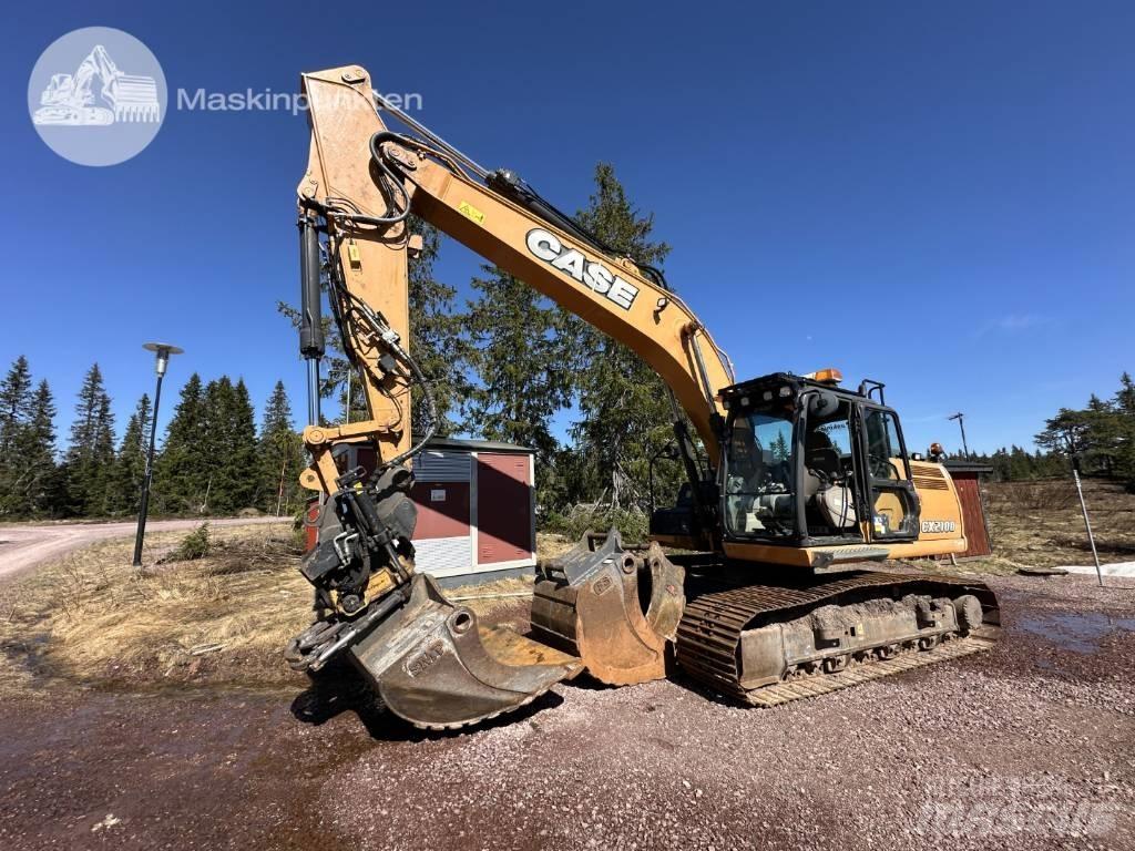 CASE CX 210 D Rupsgraafmachines