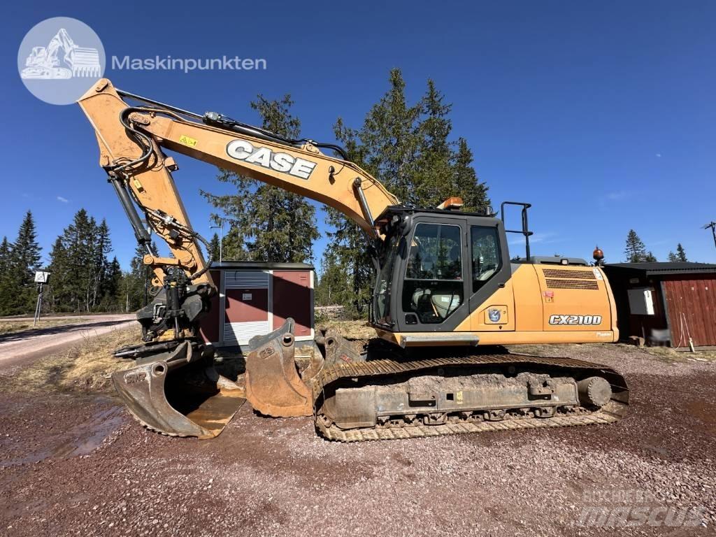 CASE CX 210 D Rupsgraafmachines