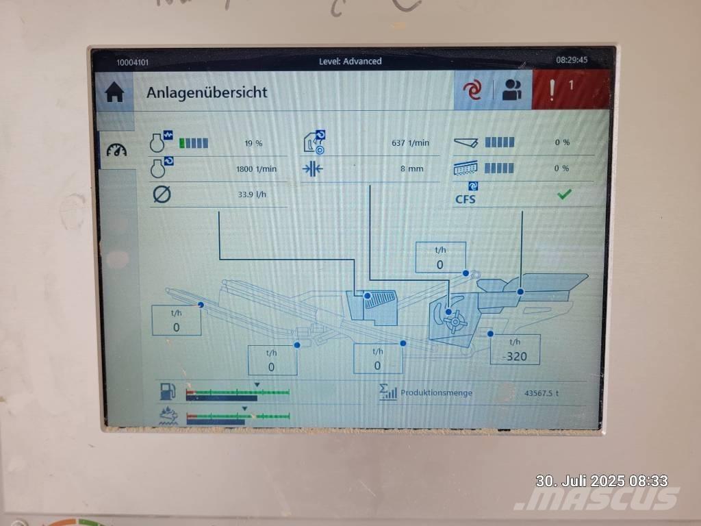 Kleemann MR 130i Pro Zeefinstallatie