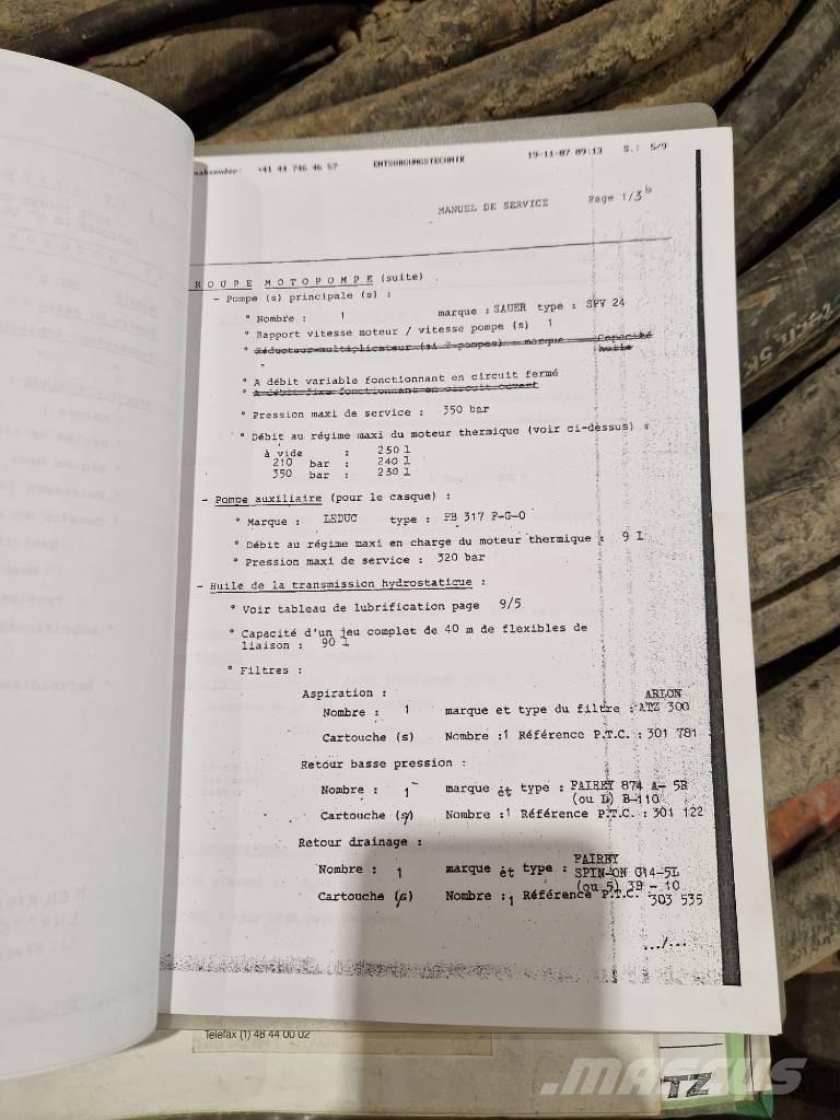 PTC 2313 Hydraulische Heihamers