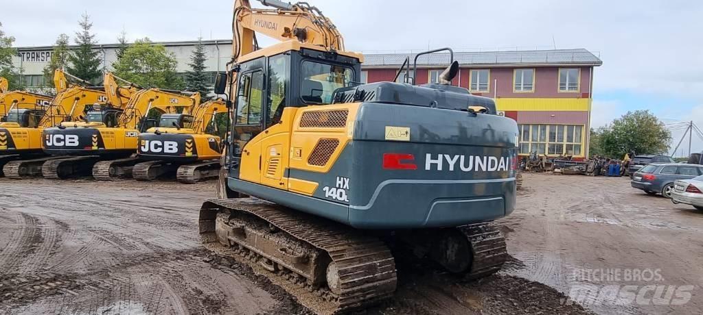 Hyundai HX 140 L Rupsgraafmachines