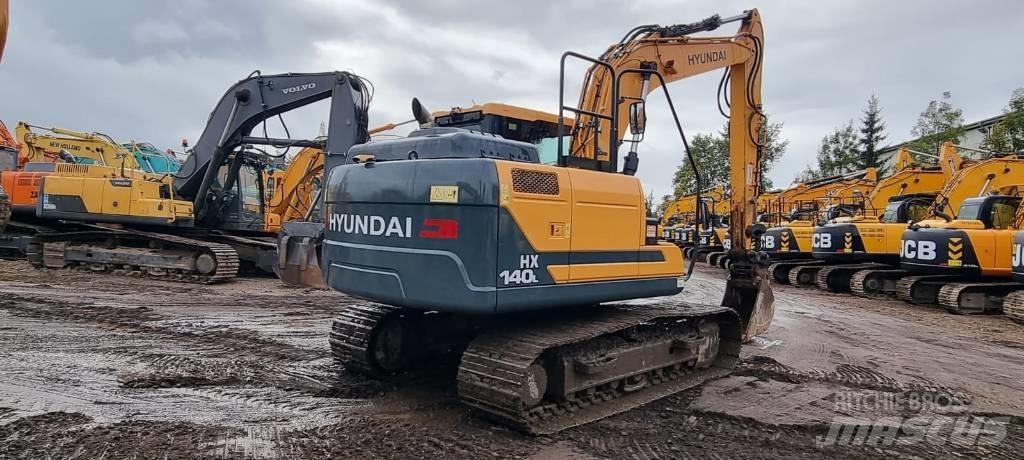 Hyundai HX 140 L Rupsgraafmachines