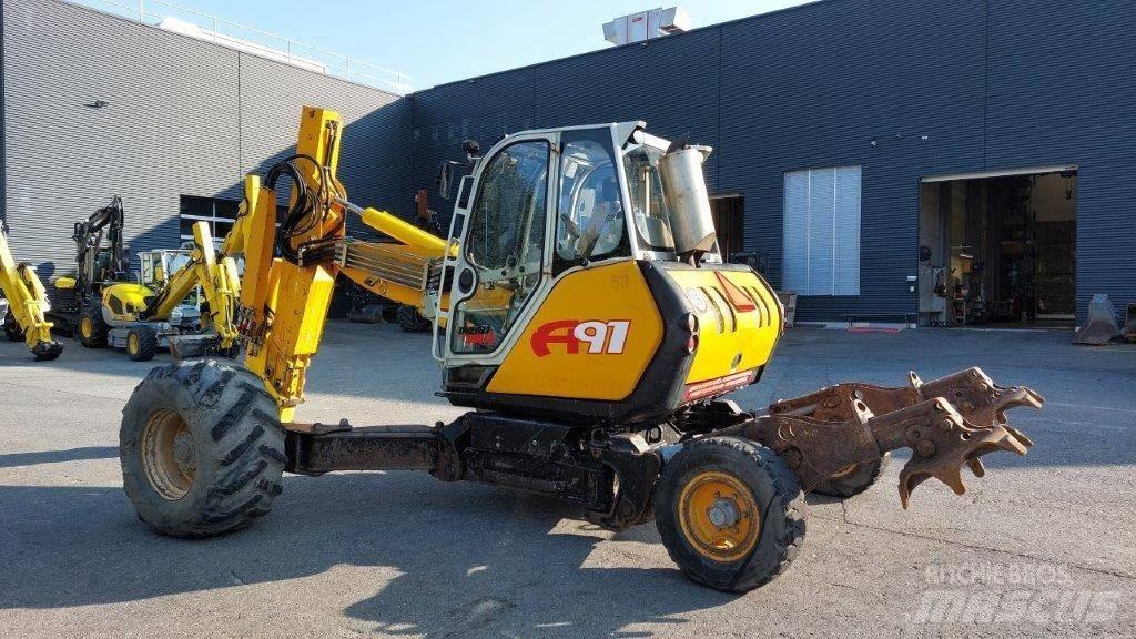 Menzi Muck A91 Mobil Wielgraafmachines