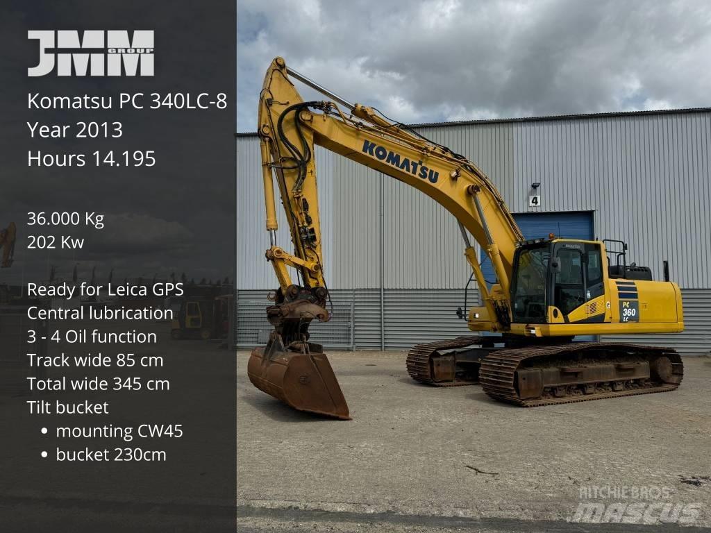 Komatsu PC360LC-10 Rupsgraafmachines