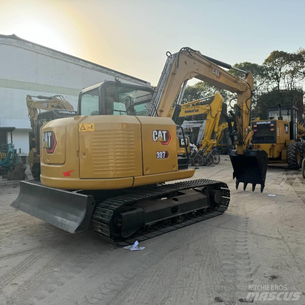 CAT 307 Rupsgraafmachines