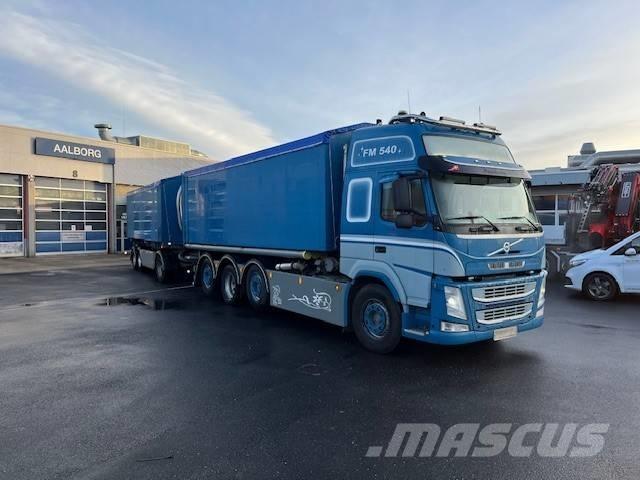 Volvo FM 540 Containertrucks met kabelsysteem
