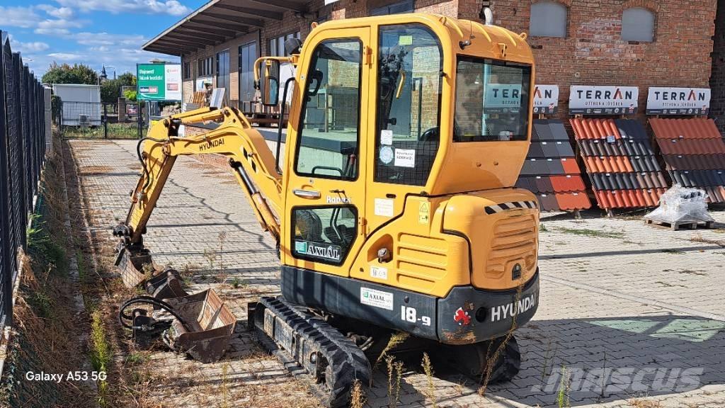 Hyundai Robex 18-9 Minigraafmachines < 7t