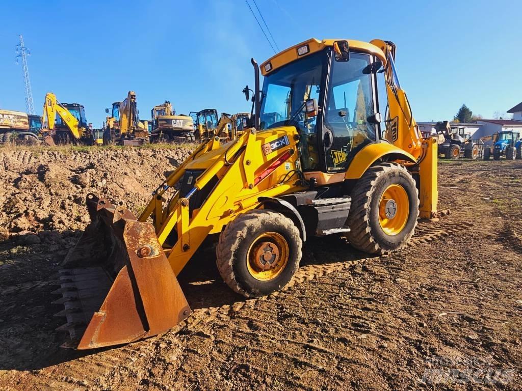 JCB 3CX, JOYSTICK Graaf-laadcombinaties