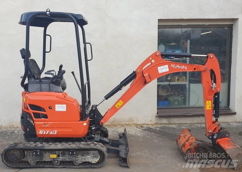Kubota U 17-3 Minigraafmachines < 7t