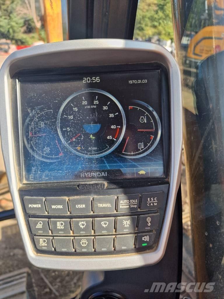 Hyundai HX 145 LCR Rupsgraafmachines