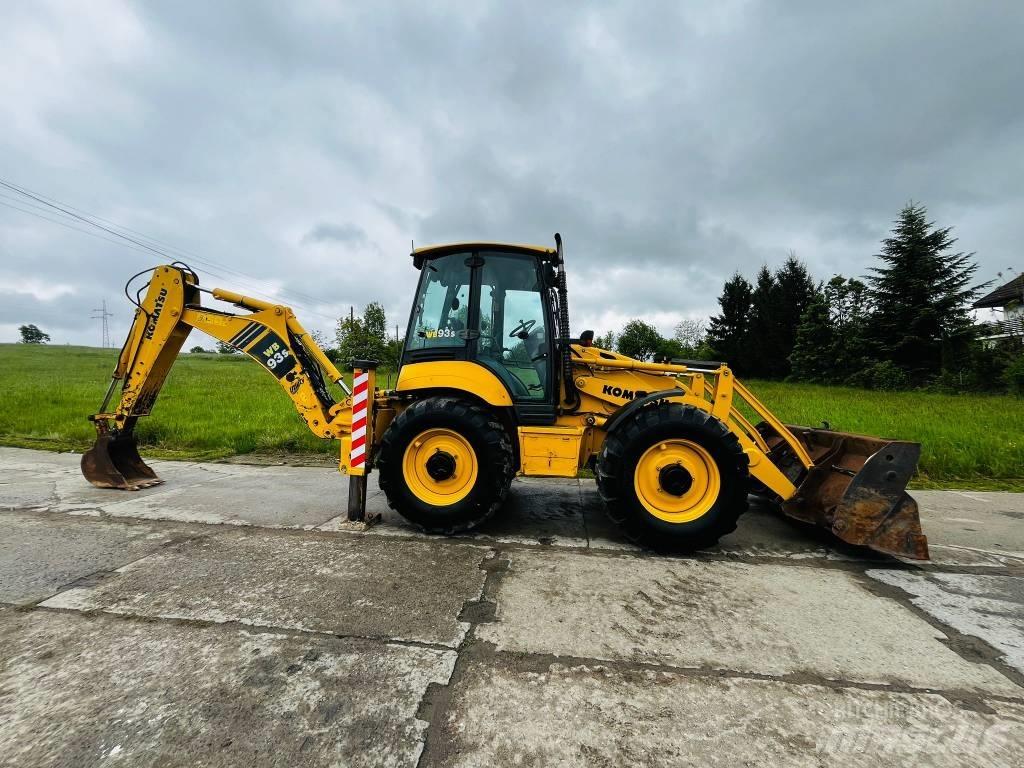 Komatsu WB 93 S-5 Graaf-laadcombinaties