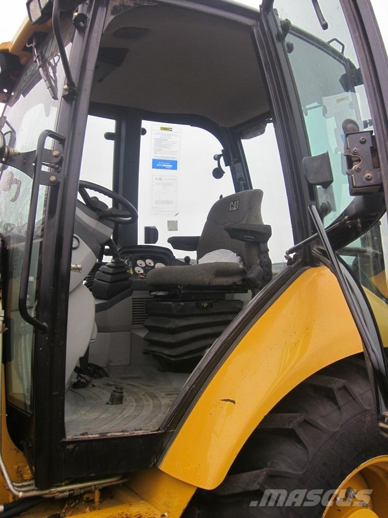 CAT 428E 4x4 Graaf-laadcombinaties