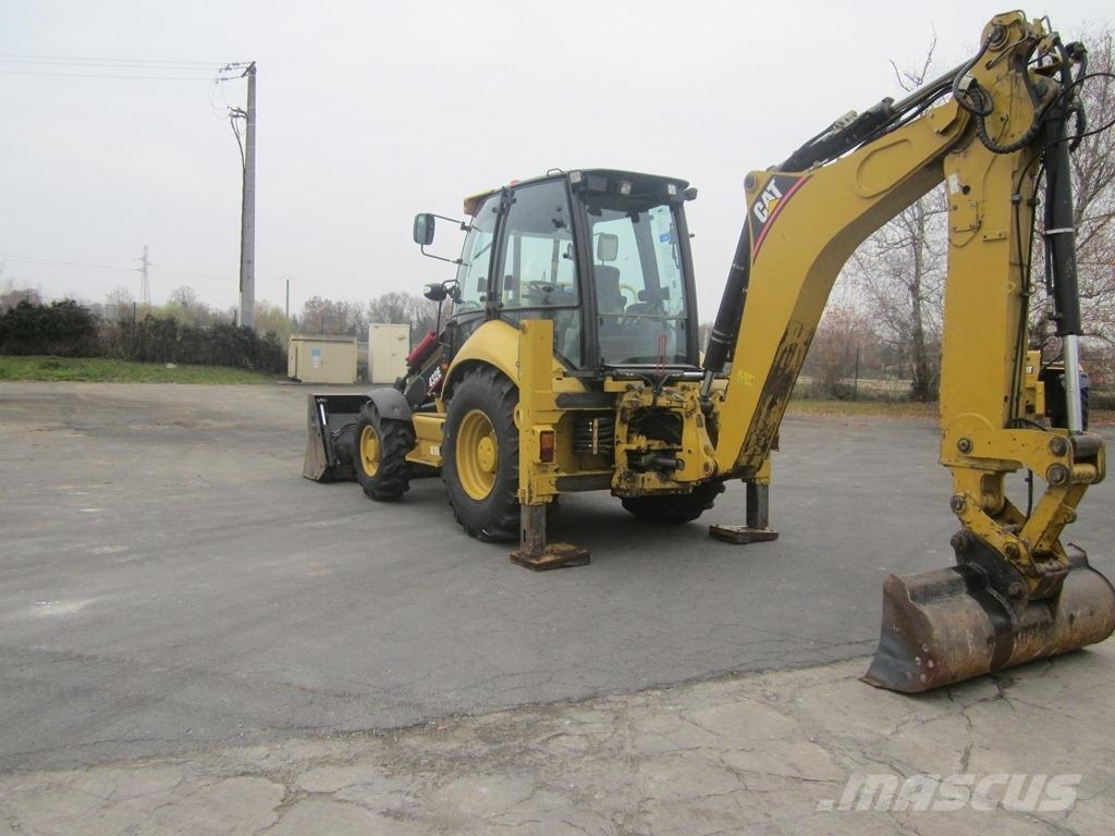 CAT 428E 4x4 Graaf-laadcombinaties
