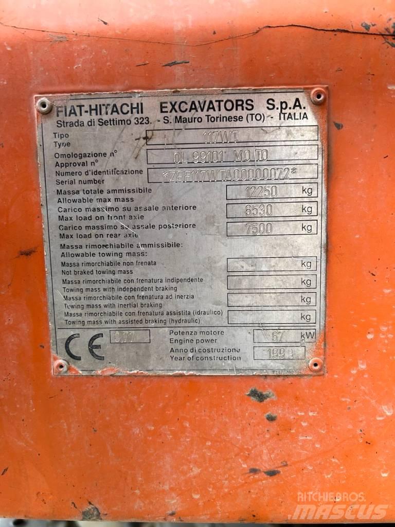 Fiat-Hitachi fh 120 Wielgraafmachines