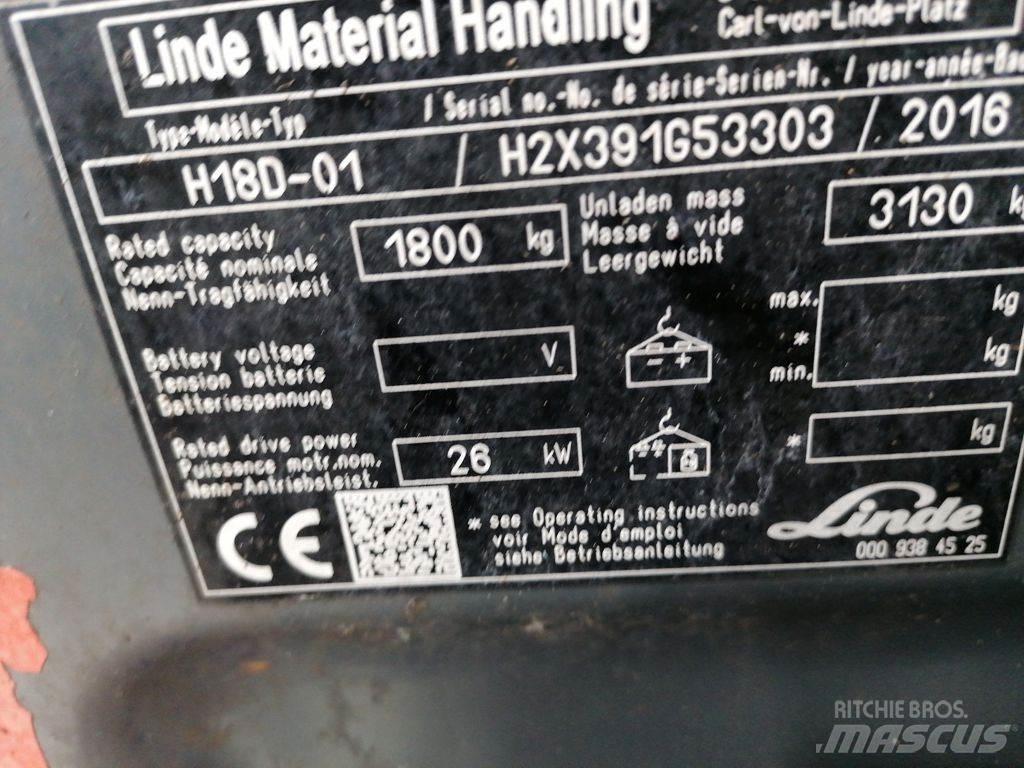 Linde H18D-02 Diesel heftrucks