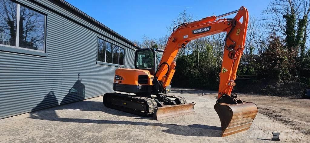 Doosan DX 85r -3 Midigraafmachines 7t - 12t