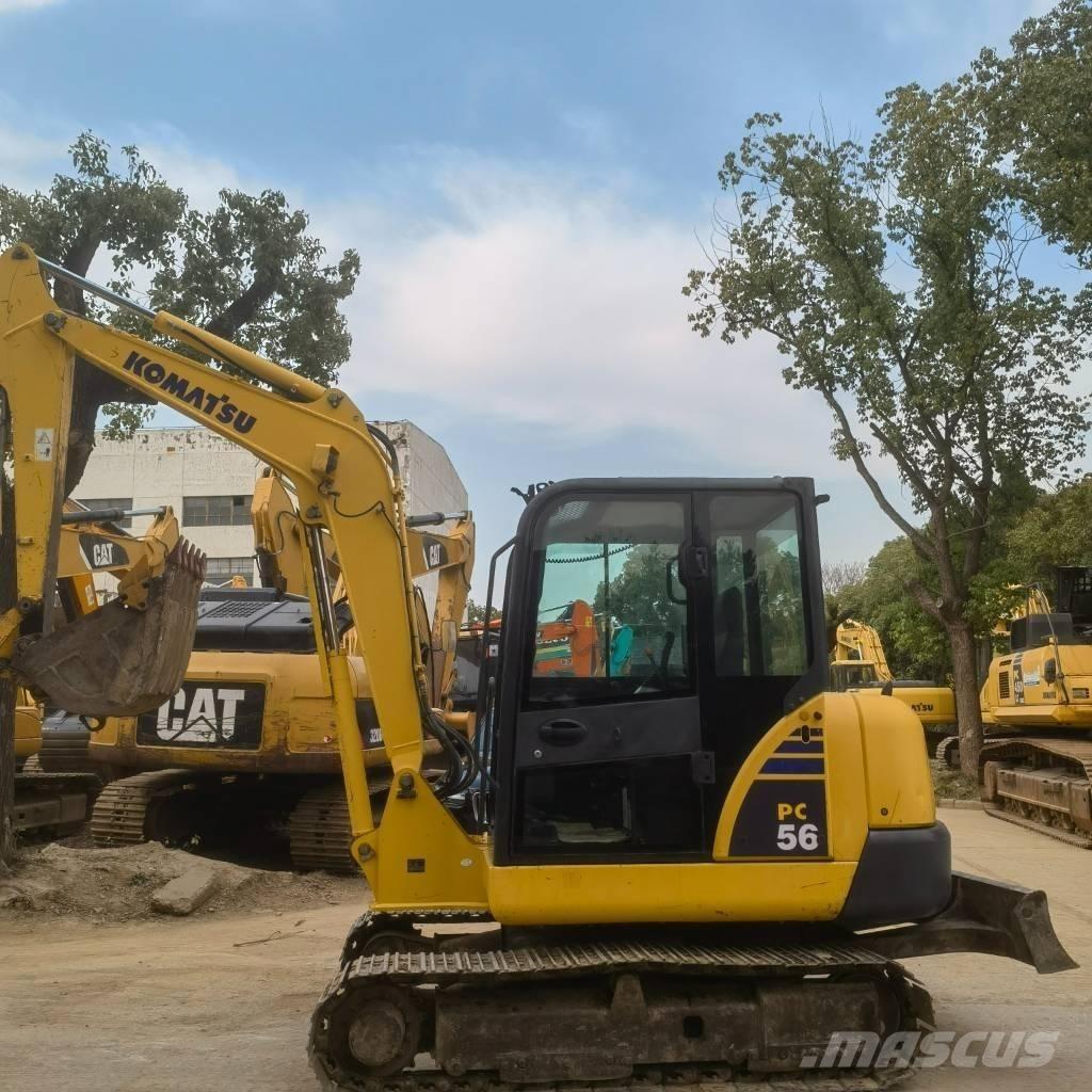 Komatsu PC56 Rupsgraafmachines