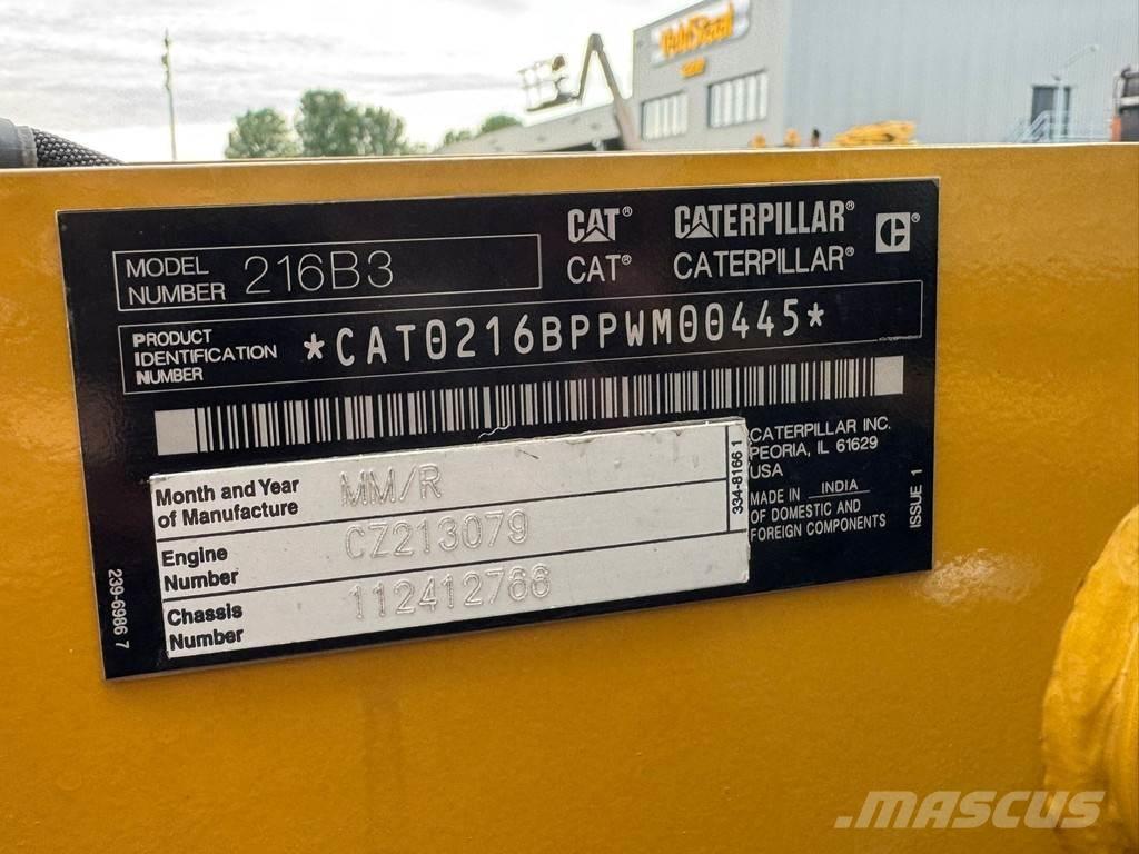 CAT 216B3 Wielladers