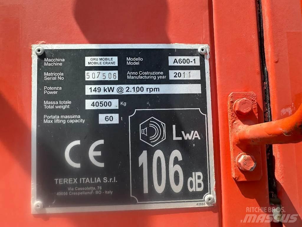 Terex A600 Ruw terrein kranen
