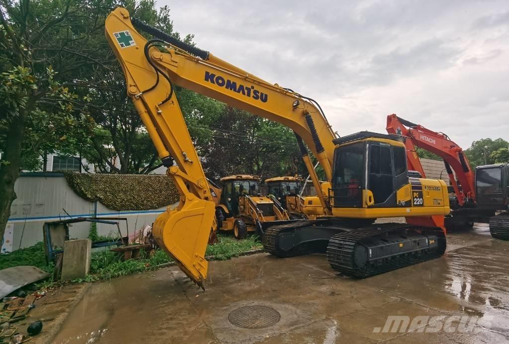 Komatsu PC220-7 Rupsgraafmachines