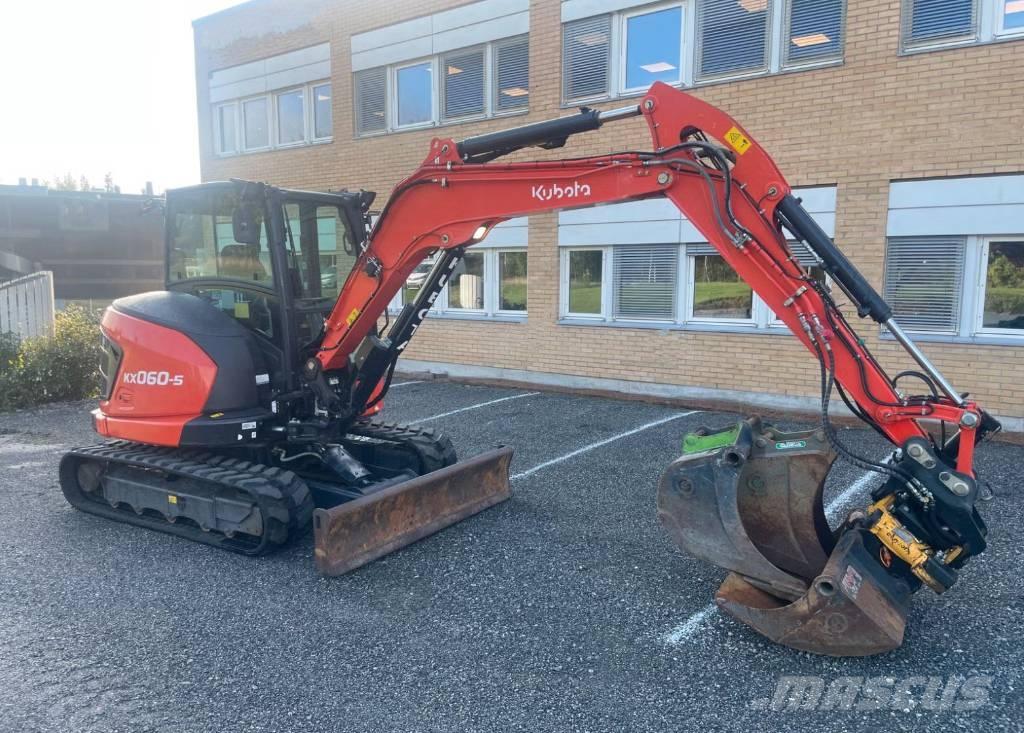 Kubota KX 060-5 Minigraafmachines < 7t