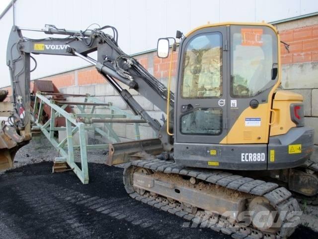 Volvo ECR 88 D Midigraafmachines 7t - 12t