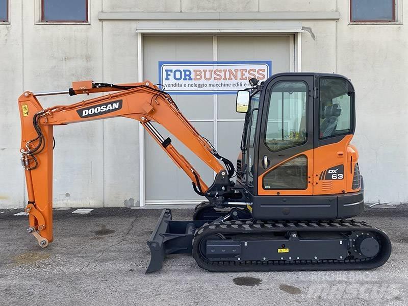 Doosan DX 63-3 Minigraafmachines < 7t