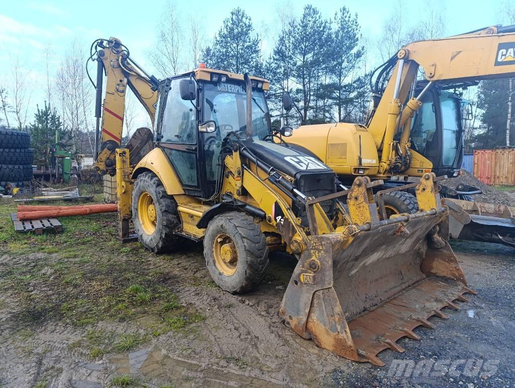 CAT 432 E 4x4 Graaf-laadcombinaties