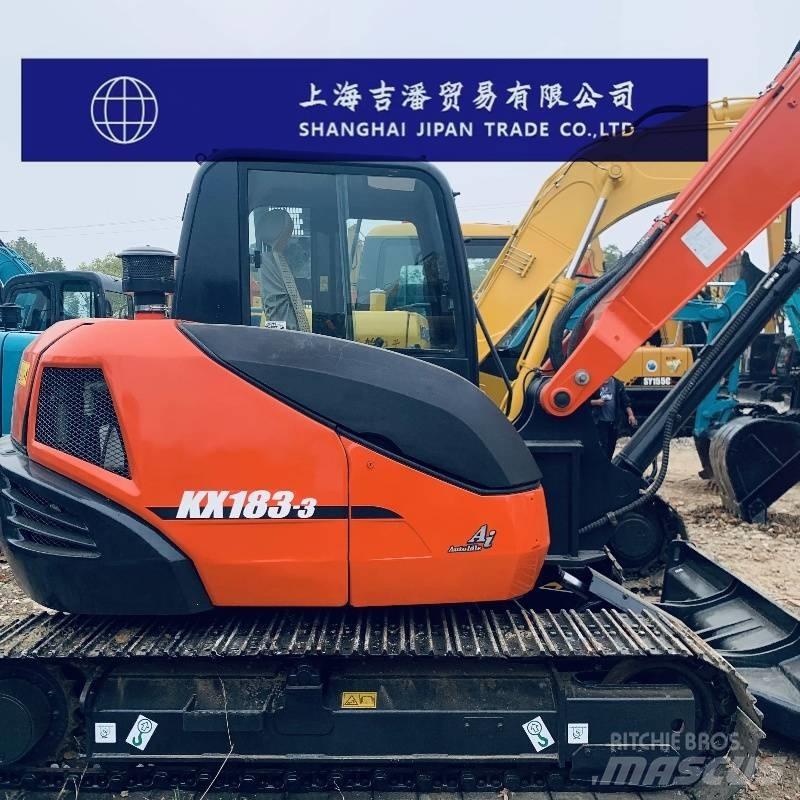 Kubota KX 183 Midigraafmachines 7t - 12t