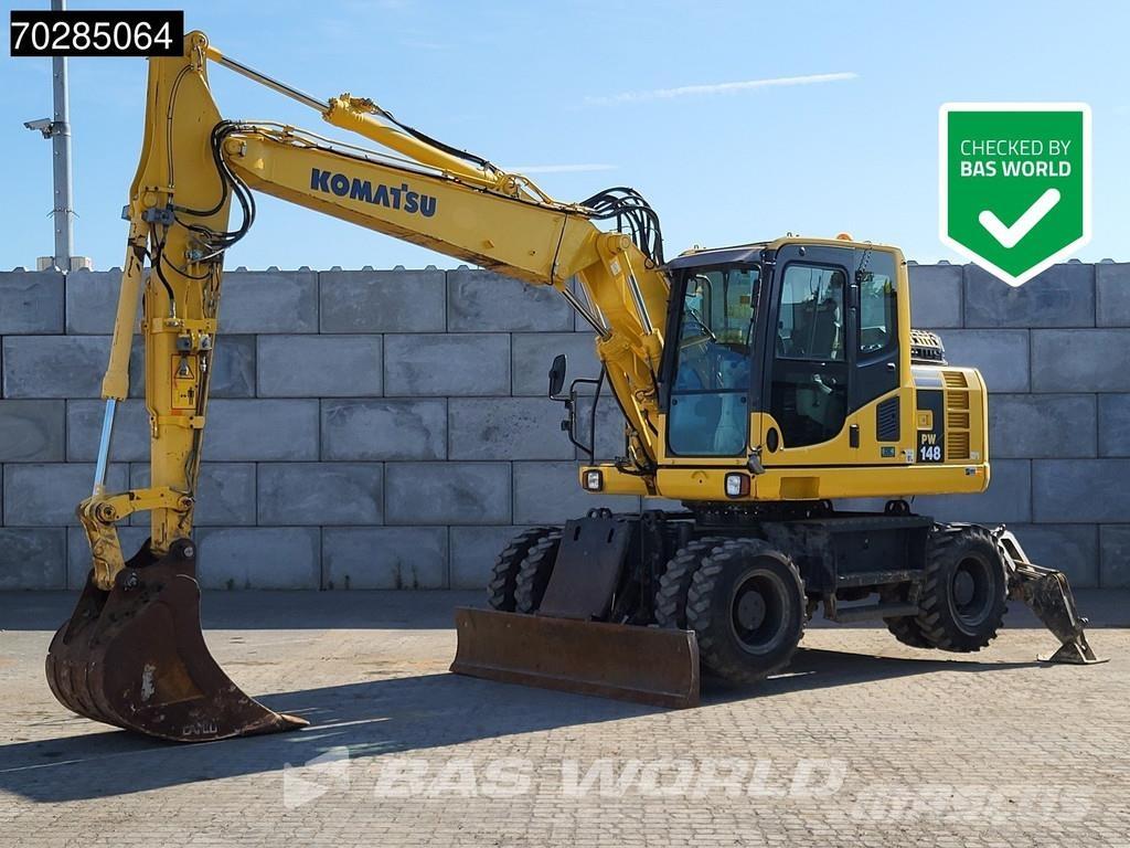 Komatsu PW148 -8 Wielgraafmachines