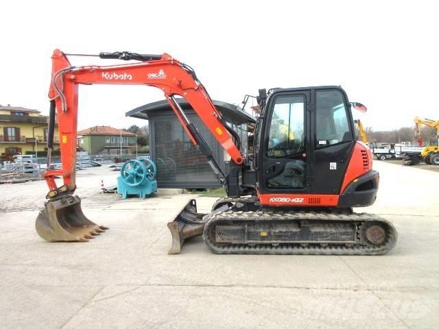 Kubota KX 080-4a2 Rupsgraafmachines