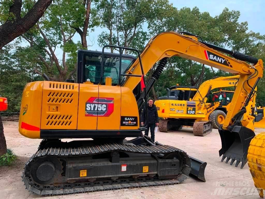 Sany SY 75 C Rupsgraafmachines