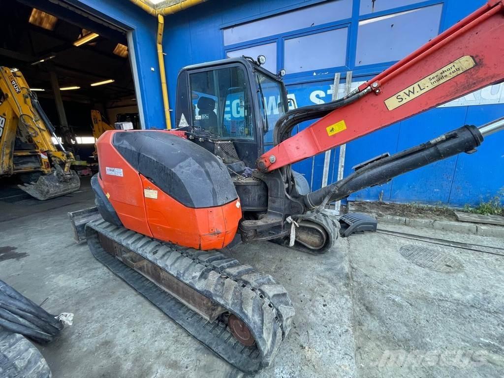 Kubota KX-080-4 Minigraafmachines < 7t