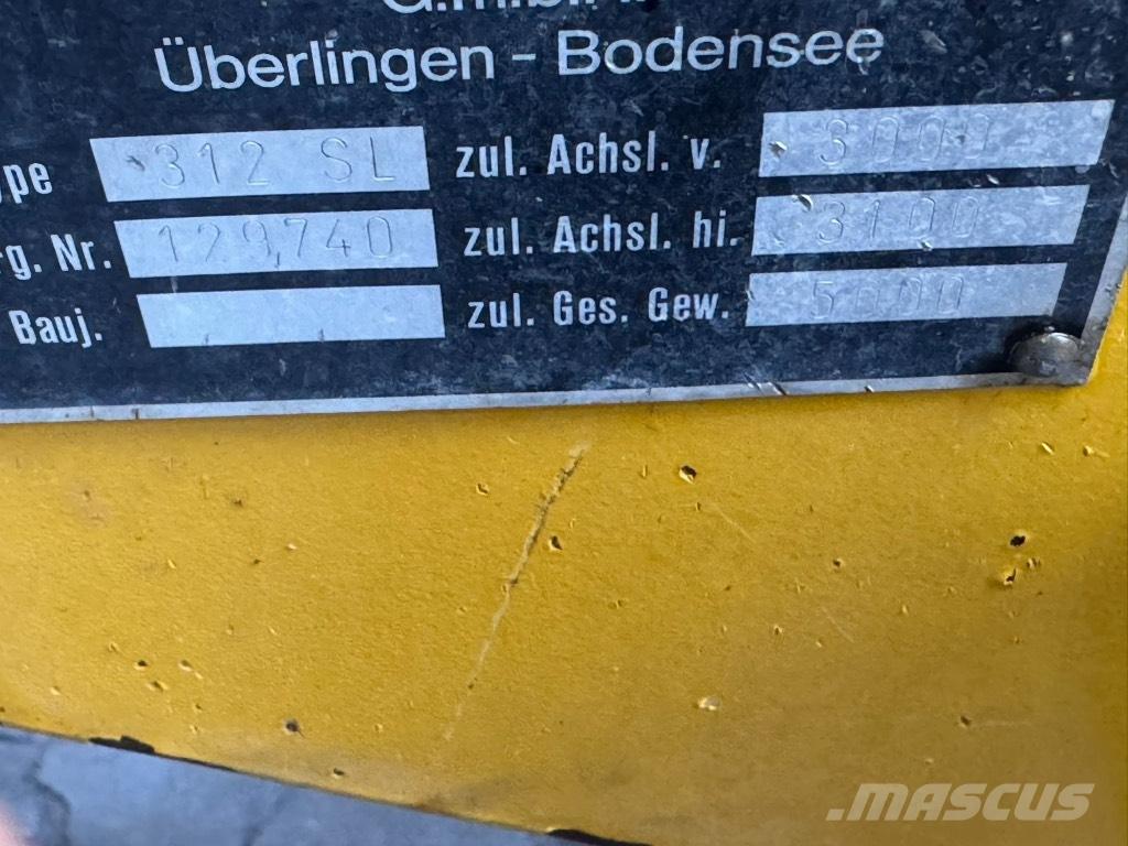 Kramer-allrad 312 SL Wielladers