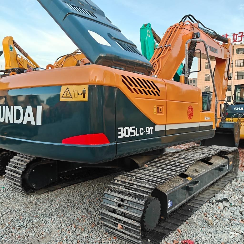 Hyundai 305-9T Rupsgraafmachines