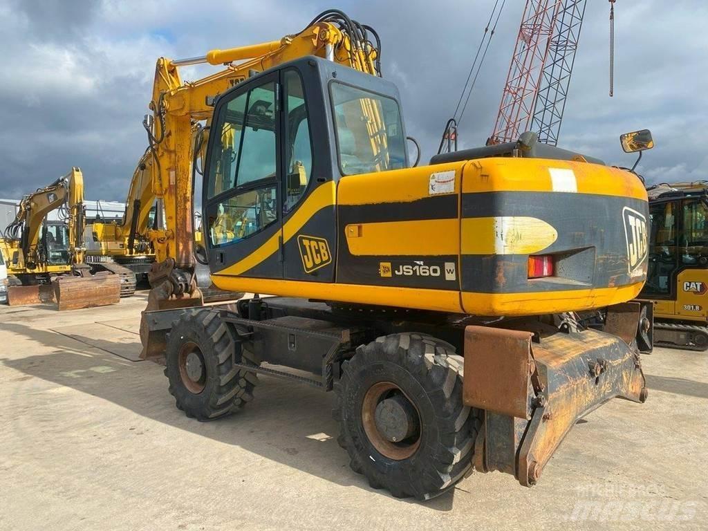 JCB JS160W NVT Wielgraafmachines