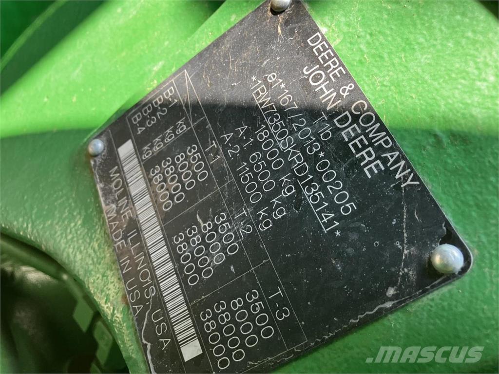 John Deere 7R 350 Tractoren