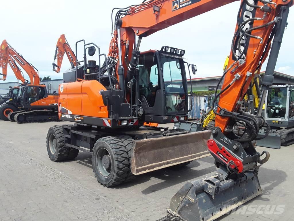 Doosan DX 165 W-5 Wielgraafmachines