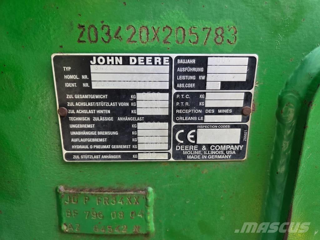 John Deere 3420 Verreikers voor landbouw