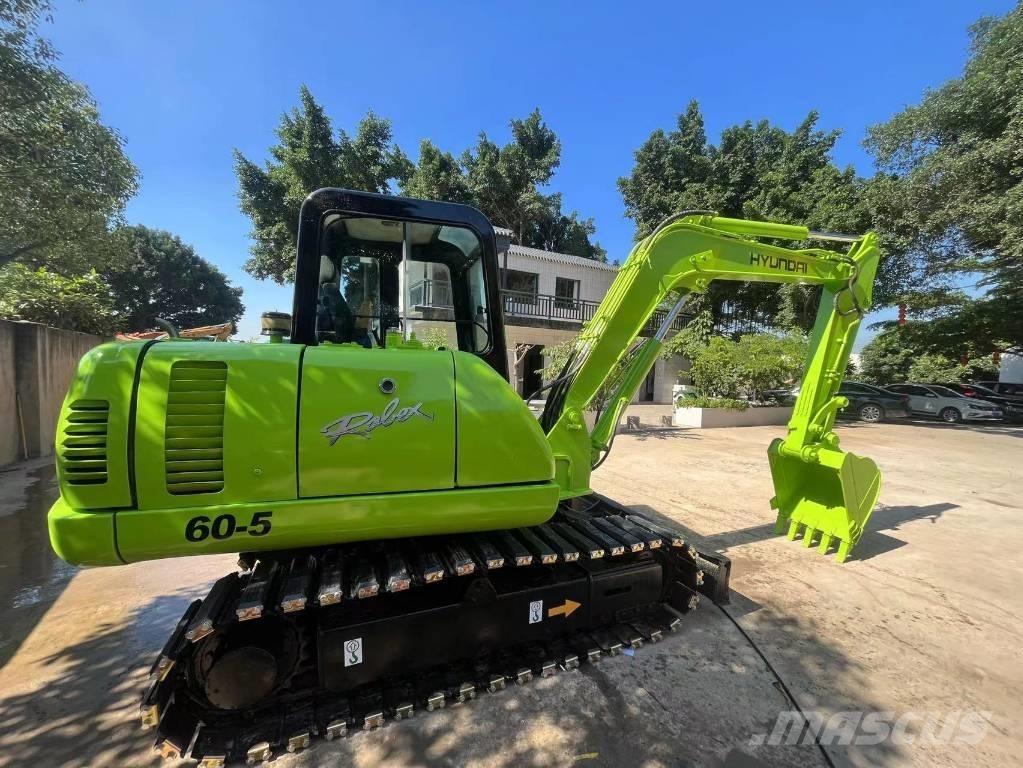 Hyundai R60-5 Rupsgraafmachines