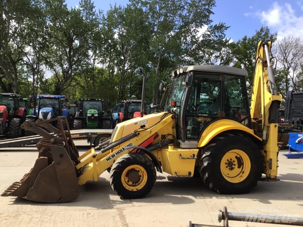 New Holland B 110 Graaf-laadcombinaties