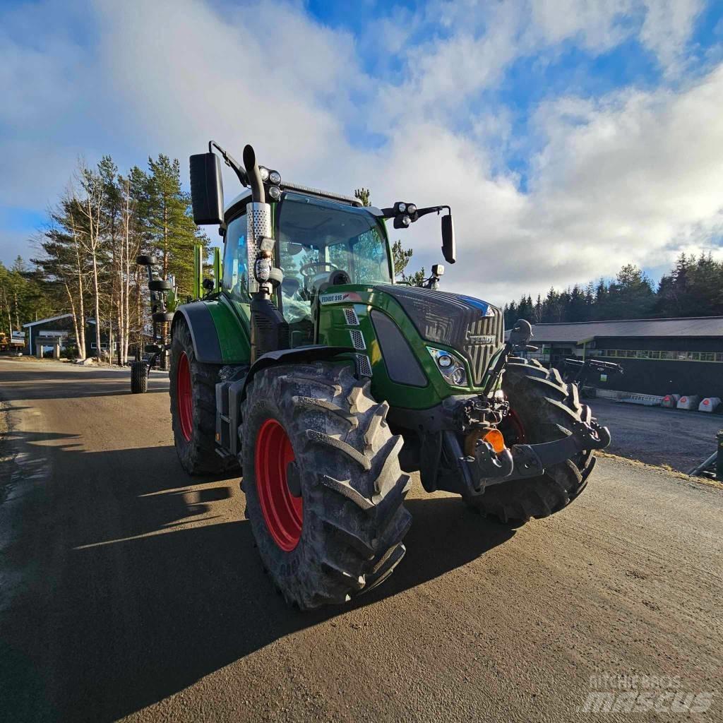 Fendt 516 Profi Plus Tractoren